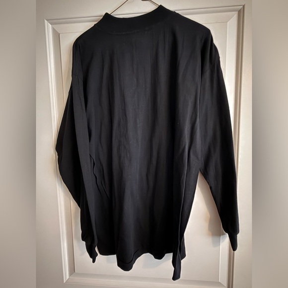 Colorfully embroidered black LS shirt - Picture 2 of 7